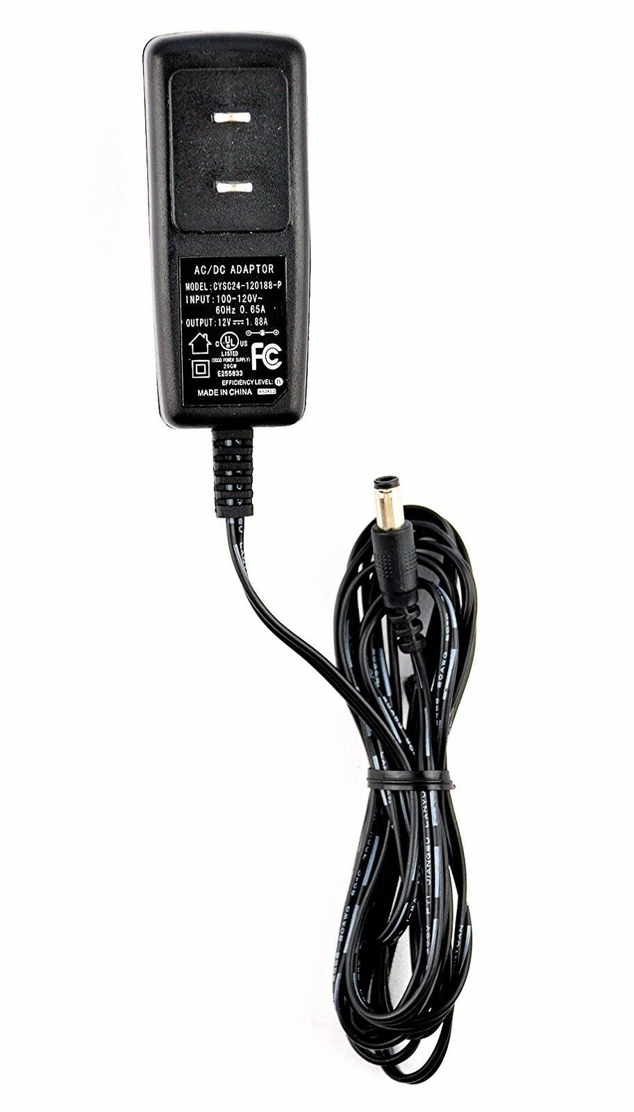 New CYSC24-120188-P 12V 1.88A AC DC ADAPTER